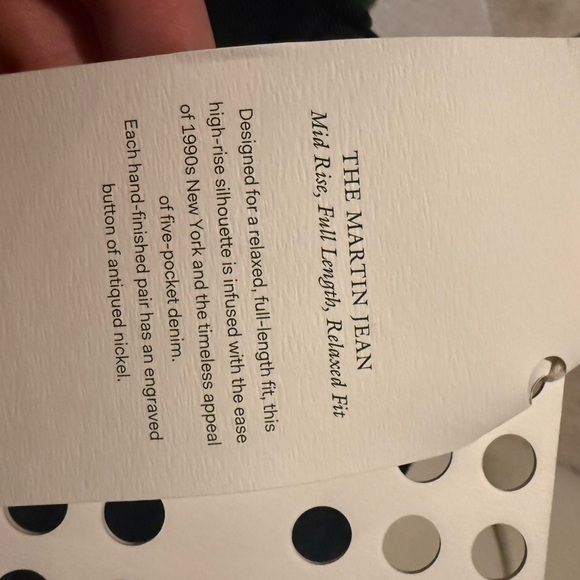 KHAITE Jet Black Wide-Leg Jeans - Picture 5 of 6